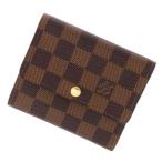 ルイヴィトン 財布 ダミエ ポルトフォイユ・アナイス N63242 LOUIS VUITTON ヴィトン 三つ折り財布 安心保証