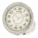 エルメス 置時計 パンデュレットクリッパー CL1.505.130 HERMES 時計 アラーム付き クォーツ 安心保証