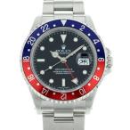 ロレックス GMTマスター2 デイト 赤青ベゼル Y番 16710 ROLEX 腕時計 ウォッチ 黒文字盤 安心保証