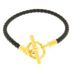 エルメス ブレスレット グレナン ブラック/ゴールド金具 ヴォースイフト HERMES 黒 アクセサリー