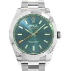 ロレックス ミルガウス グリーンガラス ランダムシリアル ルーレット 116400GV ROLEX 腕時計 安心保証