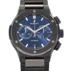 ウブロ クラシック・フュージョン クロノグラフ 520.CM.7170.CM HUBLOT 腕時計 ブルー文字盤 セラミック 安心保証