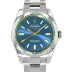 ロレックス ミルガウス グリーンガラス ランダムシリアル ルーレット 116400GV ROLEX 腕時計 安心保証