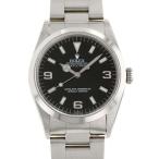 ロレックス エクスプローラー1 U番 14270 ROLEX 腕時計 黒文字盤 安心保証