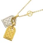 ルイヴィトン ネックレス モノグラム ナノグラム M63141 LOUIS VUITTON アクセサリー 安心保証