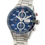 タグホイヤー カレラ キャリバー16 CV2A1V.BA0738 TAG Heuer 腕時計 ブルー文字盤 安心保証