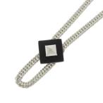 エルメス ネックレス グルメット エケストルPM ブラック/ゴールド金具 HERMES アクセサリー 黒 安心保証