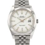 ロレックス デイトジャスト41 ランダムシリアル ルーレット 126300 ROLEX 腕時計 白文字盤