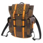 ルイヴィトン リュック モノグラム/ダミエ エベヌ ジャイアント クリストファーPM N40358 LOUIS VUITTON NIGOコラボ