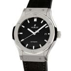 ウブロ クラシックフュージョン チタニウム 542.NX.1171.LR HUBLOT 腕時計 黒文字盤