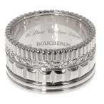 ブシュロン リング キャトル ラディアント ダイヤモンド リング ラージ 0.51ct K18WG サイズ61 指輪 安心保証