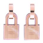 エルメス ピアス オーケリー O'Kelly  ローズサクラ/ピンクゴールド金具 スイフト Z刻印 HERMES ピンク