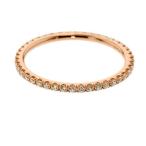 ヴァンクリーフ&amp;アーペル リング フェリシテ エタニティ ダイヤ 0.3ct K18PG サイズ52 Van Cleef &amp; Arpels 安心保証