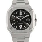 ベル&amp;ロス BR05 ブラック スティール BR05A-BL-ST/SST Bell&amp;Ross 腕時計 黒文字盤