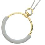 エルメス ネックレス グランド ループ グリスパール/ゴールド金具 スイフト HERMES アクセサリー 安心保証