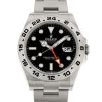ロレックス エクスプローラー2 ランダムシリアル ルーレット 226570 ROLEX 腕時計 黒文字盤