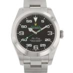 ロレックス エアキング ランダムシリアル ルーレット 116900 ROLEX 腕時計 黒文字盤 安心保証