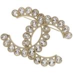 シャネル ブローチ ココマーク ラインストーン A20S CHANEL アクセサリー 安心保証