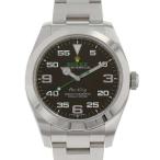 ロレックス エアキング ランダムシリアル ルーレット 116900 ROLEX 腕時計 黒文字盤 安心保証