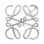ロエベ ブローチ アナグラム 111.25.020 LOEWE アクセサリー シルバー 【安心保証】