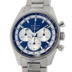 ゼニス クロノマスター オリジナル 03.3200.3600/51.M3200 ZENITH 腕時計 ブルー文字盤 【安心保証】