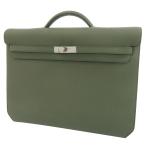  Hermes портфель Kelly tepeshu36ve-rua man do/ серебряный металлические принадлежности vo- Epson D печать HERMES мужской [ безопасность гарантия ]