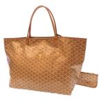 ゴヤール トートバッグ サンルイGM Saint Louis GOYARD ヘリンボーン 杉綾模様 メタリック ブロンズ 【安心保証】