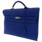  Hermes Kelly tepeshu38 вне .. голубой электрический / серебряный металлические принадлежности togoZ печать HERMES мужской SPO [ безопасность гарантия ]