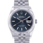 ロレックス デイトジャスト36 126234 ROLEX 腕時計 ブライトブルー文字盤 【安心保証】