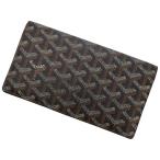 ショッピングゴヤール ゴヤール 長財布 リシュリュー ヘンリーボーン PVC レザー GOYARD 財布 二つ折り 黒 【安心保証】