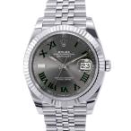ロレックス デイトジャスト41 126334 ROLEX 腕時計 スレートローマン文字盤 【安心保証】