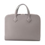  Hermes портфель Victoria свет 38e язык / серебряный металлические принадлежности togoU печать мужской 