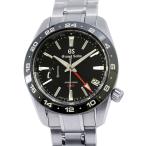 セイコー グランドセイコー スプリングドライブGMT SBGE253 SEIKO 腕時計 黒文字盤 【安心保証】