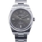 ロレックス オイスターパーペチュアル39 114300 ROLEX 腕時計 ダークロジウム文字盤 【安心保証】