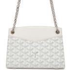 ショッピングゴヤール ゴヤール ショルダーバッグ ルエットストラクチャード ミニ ROUETSMINTY50CL50P GOYARD バッグ 白 【安心保証】