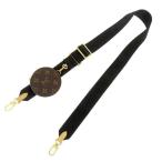 ルイヴィトン ショルダーストラップ モノグラム コインケース付き 幅4cm J02493 LOUIS VUITTON ヴィトン 黒