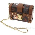 ルイヴィトン ポーチ モノグラム キャットグラム エッセンシャル トランク M63892 LOUIS VUITTON ヴィトン キーホルダー 犬 猫