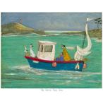 『The Cornish Pasty Cruise』SamToft サムトフト リトグラフ版画 イギリス UK ジャックラッセル ダルメシアン アヒル