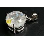 ジラライトインクォーツ（パライバクォーツ）ペンダントトッププレミアム ブラジル産