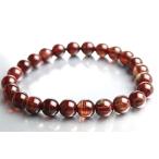 8mmチベットアンデシンブレスレット　宝石質グレード 鑑別書付き