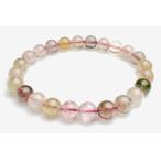 7.5mmキャンディーカラーマルチトルマリンブレスレット　アフガニスタン産