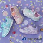 ムーンスター moonstar キッズ ジュニア 女の子 スニーカー スーパースター ラブラッシュ LV 1203 バネのチカラ 子供靴 運動靴 マジックテープ プレゼント