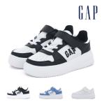 ショッピングGAP GAP ギャップ キッズ ジュニア スニーカー GPK52504 ローカット コートシューズ マジックテープ 軽量 軽い 運動 通学 子供靴 男の子 女の子 かわいい シンプル