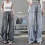  Denim женский брюки широкий Denim низкий рост высота рост машина b Denim barrel нога шнур имеется do Lost бахрома осень-зима 