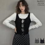  tops топ бюстье женский лента безрукавка майка Layered лучший жилет chu-ru корсет способ 2025 осень-зима [mb]