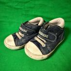  Miki House mikihouse baby спортивные туфли Denim темно-синий текстильная застёжка 13 см - 2