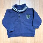 POLO RALPH LAUREN Ralph Lauren футболка baby темно-синий воротник имеется нашивка 70cm