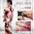 レディース浴衣大特価 ゆかた yukata 平織り フラット 着物 和装 古典 レトロ モダン 綿100% レディース セール 1000円以下