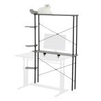 爆買 ビビラボ キャットタワー 猫タワーラック LCR-1000 デスクが猫家具になる 据え置き 150cm クリア キャットウォーク 賃貸OK スリム 省スペース LCR-1000-GY