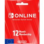 【EU版】Nintendo Switch Online - 12 Month / ニンテンドー スイッチ オンライン 12ヶ月